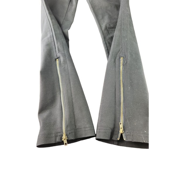 International Concepts Women Black Modal Blend Ankle Zipper Jeans Size 2 - Picture 5 of 8